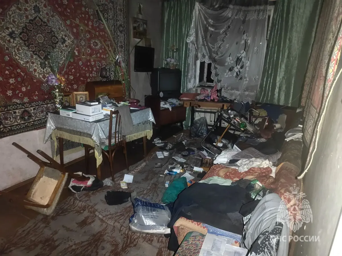 Мужчина погиб при пожаре в многоэтажном доме в Павлове