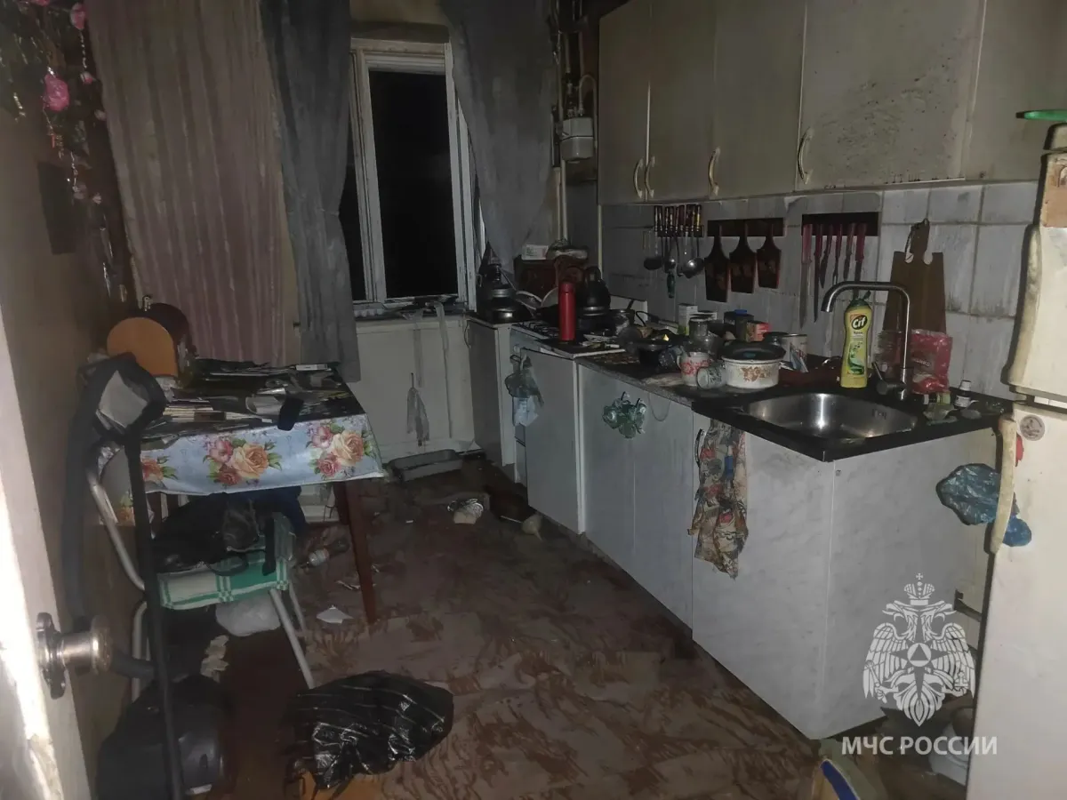 Мужчина погиб при пожаре в многоэтажном доме в Павлове
