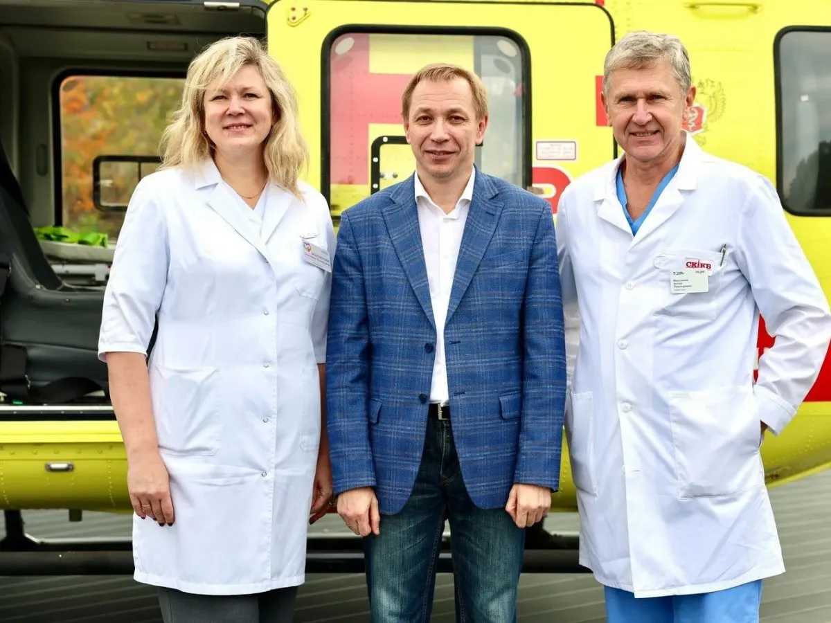 В «Квартале здоровья» в Нижнем Новгороде открыли вертолетную площадку