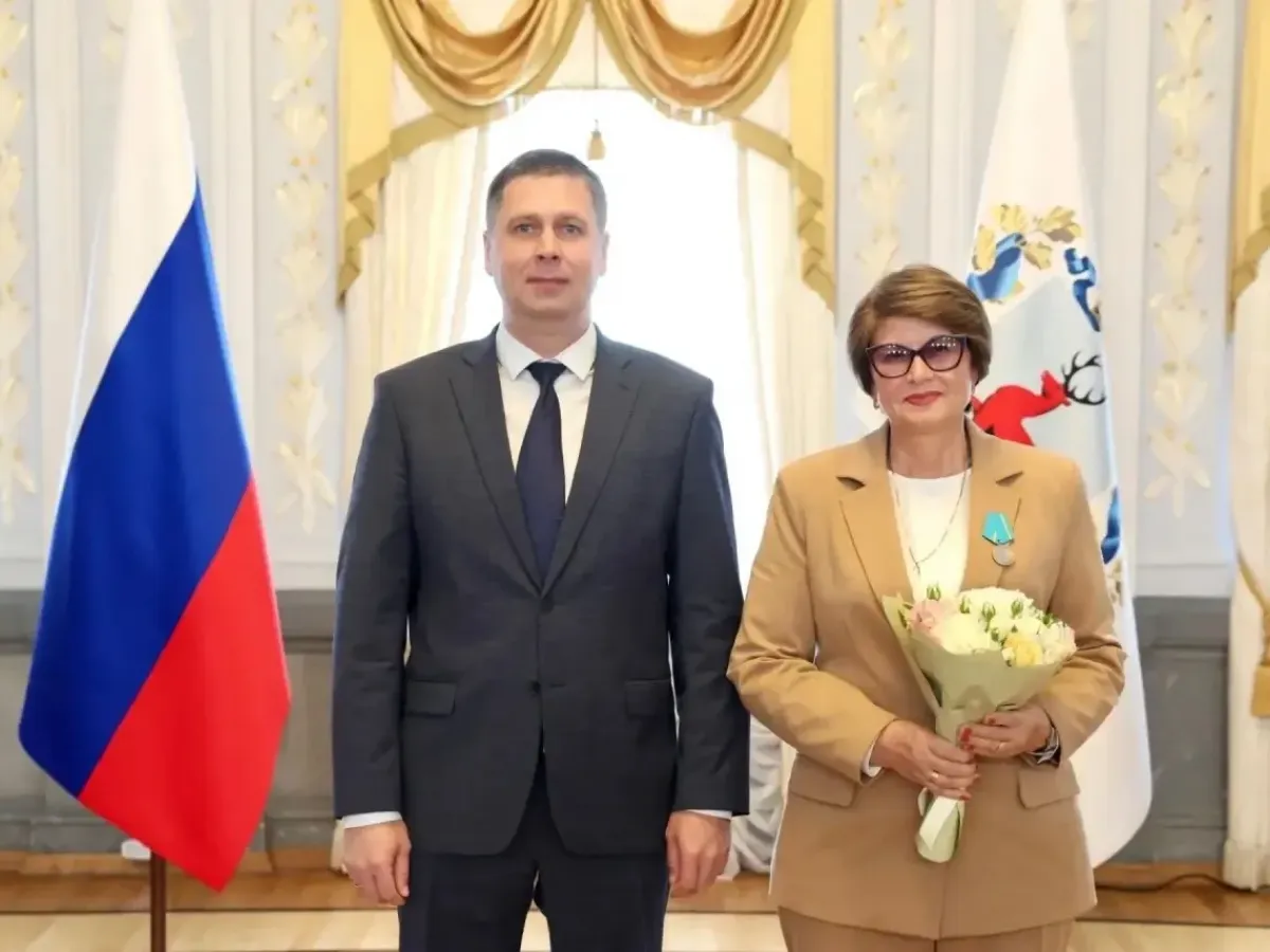 Директор музея-заповедника «Болдино» Нина Жиркова получила медаль Пушкина