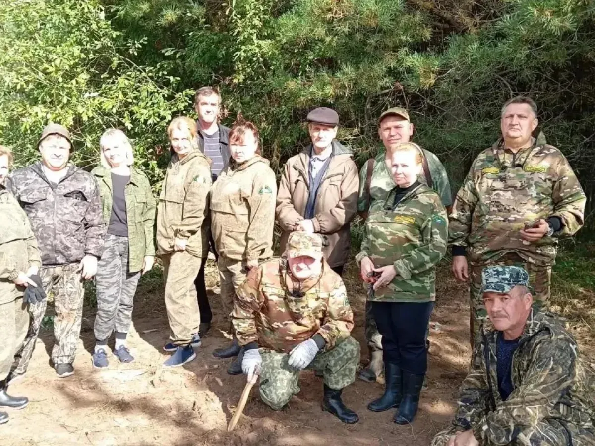 В селе Ошминское ликвидировали свалку объемом 12 кубометров