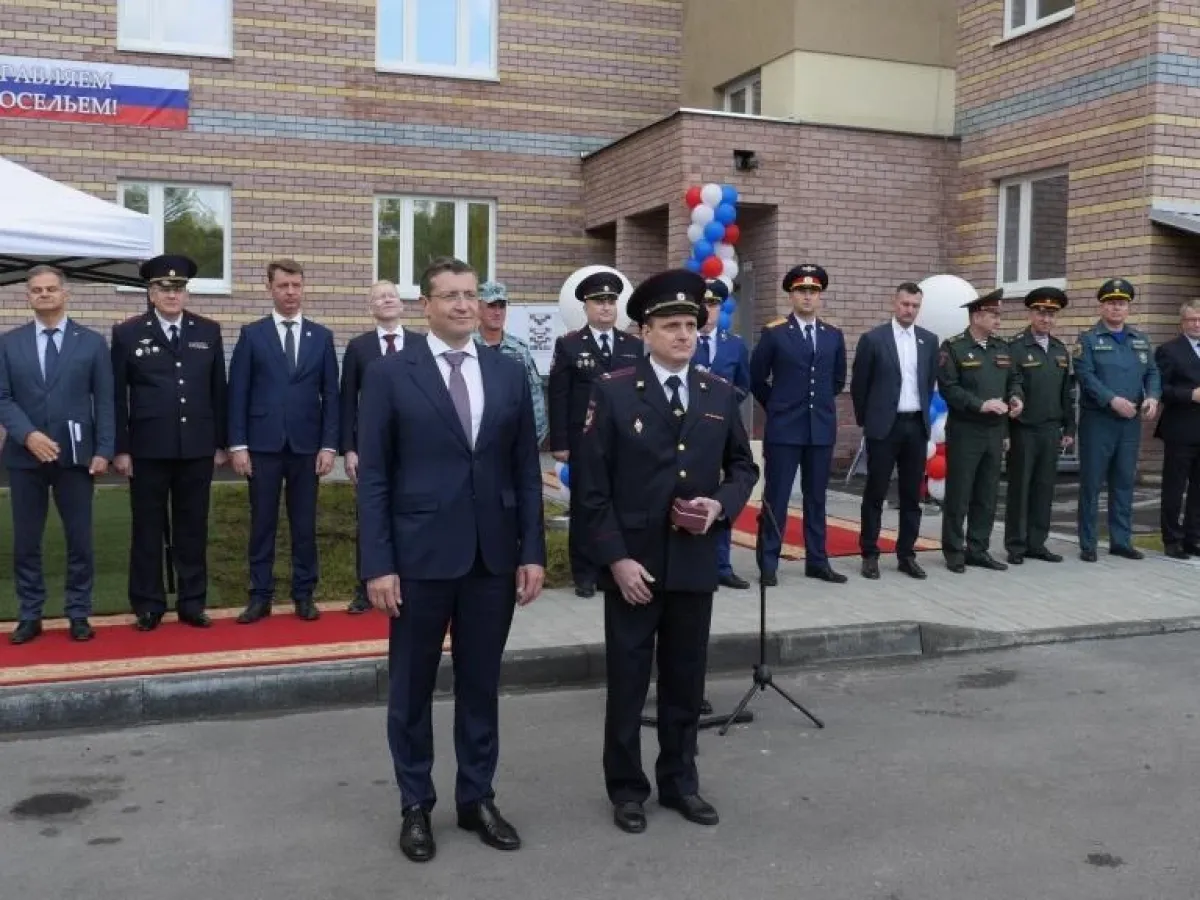 В Сарове открыт служебный дом для сотрудников ОВД на 72 квартиры