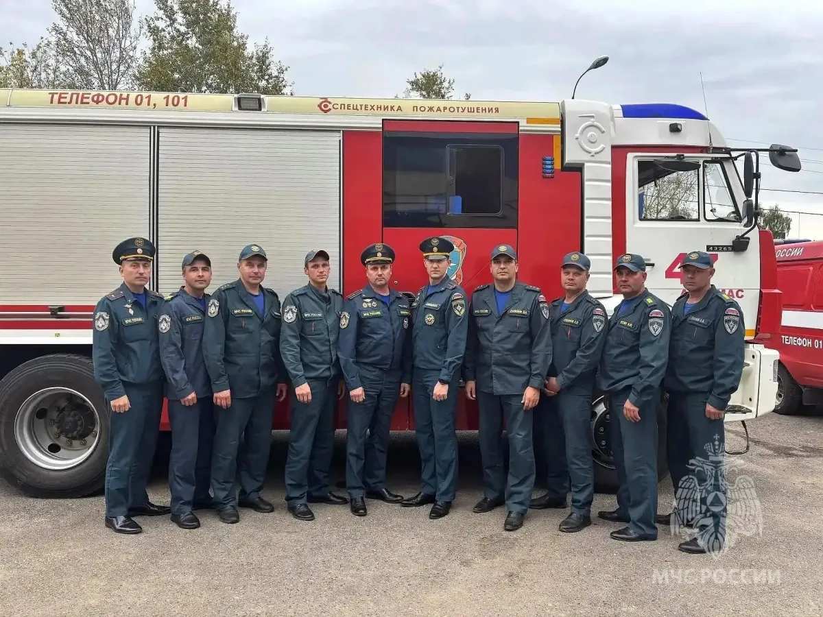 В Арзамасе пожарные вынесли из задымлённой квартиры пса