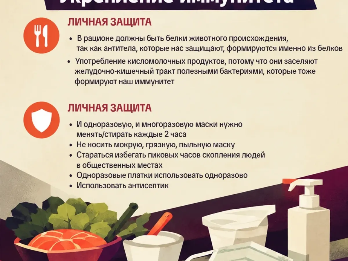 В Нижегородской области рассказали о профилактике ОРВИ и гриппа осенью