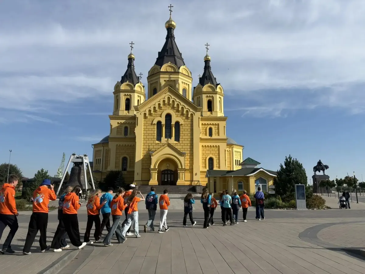 Поезд проекта «Путешествие мечты» прибыл в Нижний Новгород с 150 школьниками
