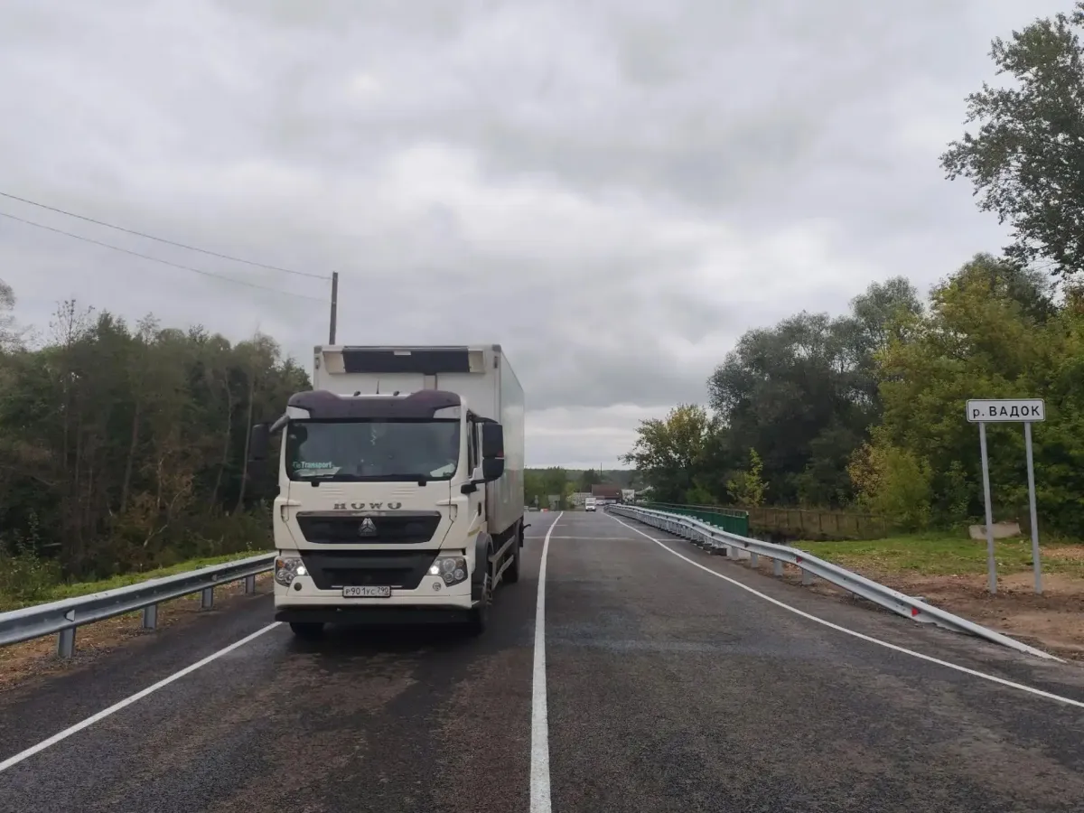 В Вадском округе после капитального ремонта открыли мост через реку Вадок