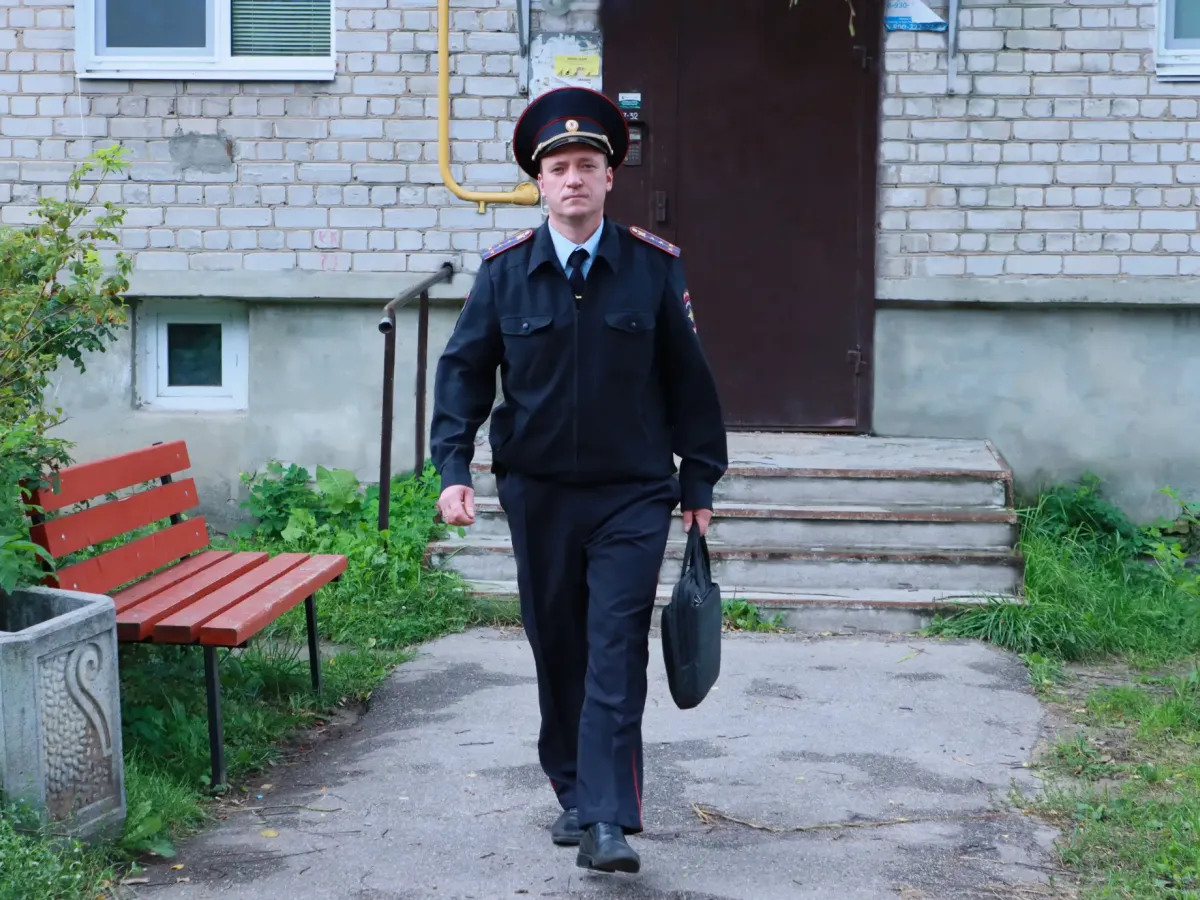 Александр Жулин представляет Городец во втором этапе конкурса «Народный участковый 2026»