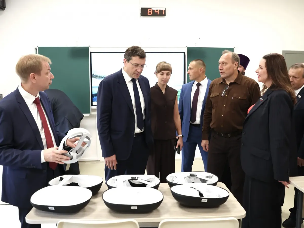 Четыре новые школы на 3800 мест открыли в Нижегородской области