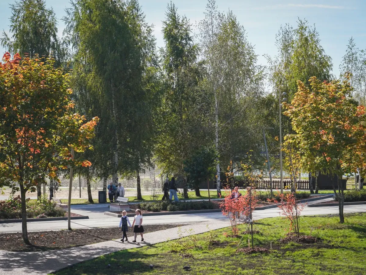 В парке имени 777-летия Нижнего Новгорода завершили благоустройство