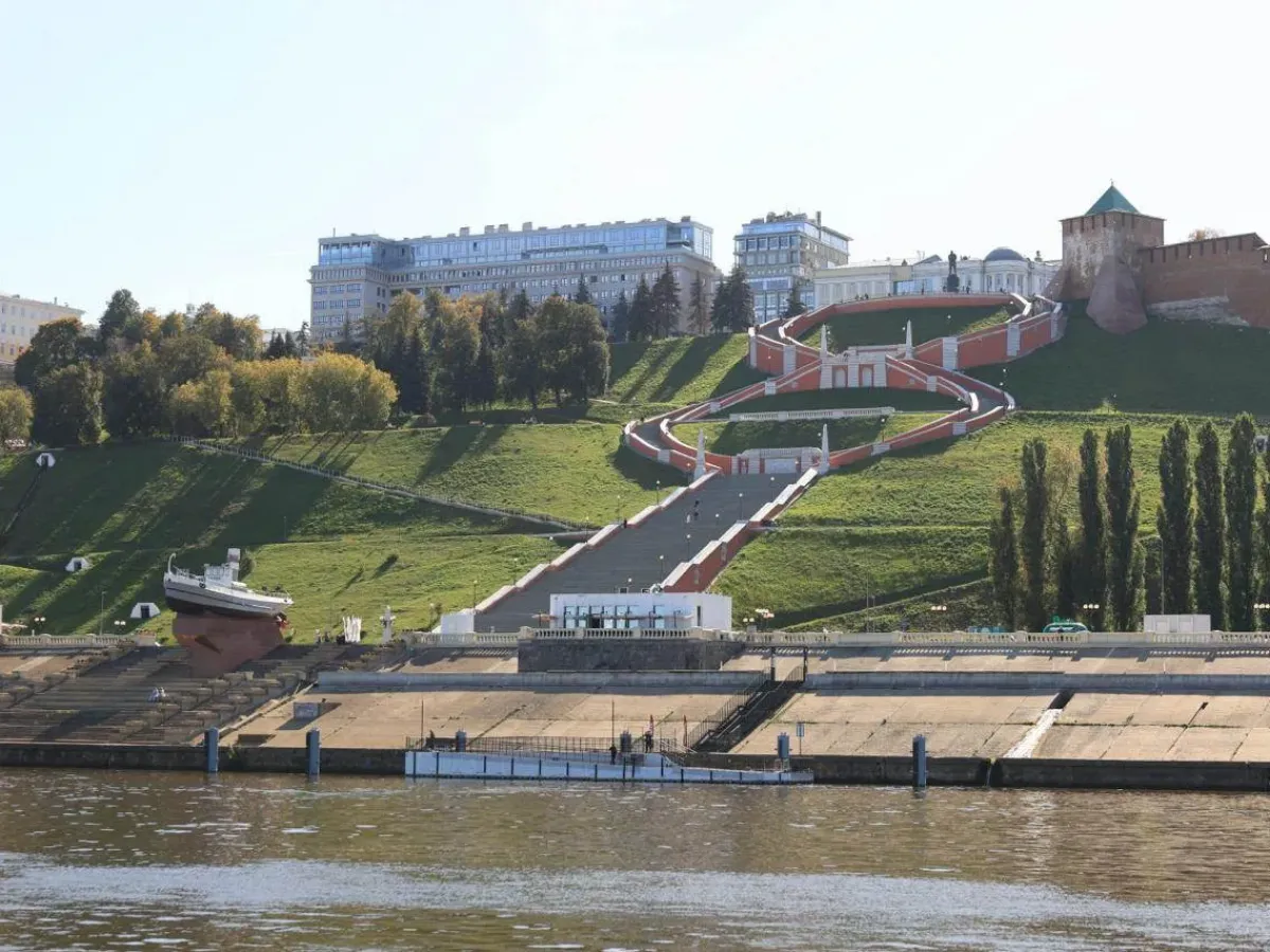В Нижнем Новгороде открылась водная переправа «Чкаловская лестница — Стрелка»