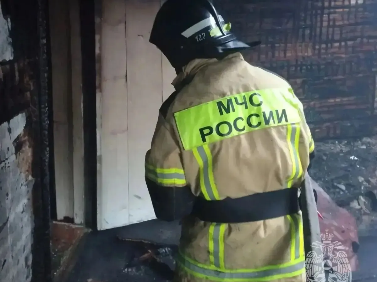 На пожаре в Тонкино погибла женщина