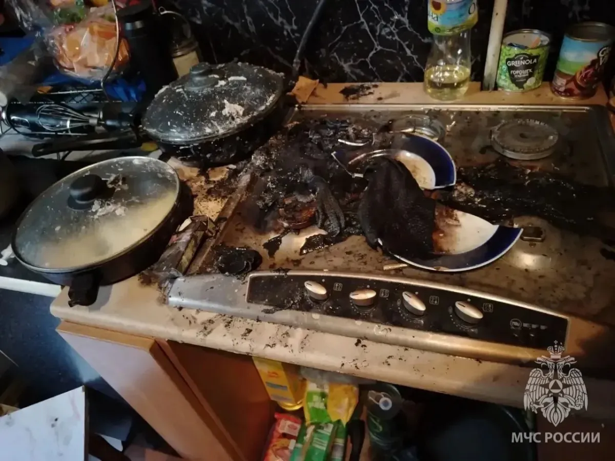 В жилом доме на улице Коломенской при пожаре погиб мужчина
