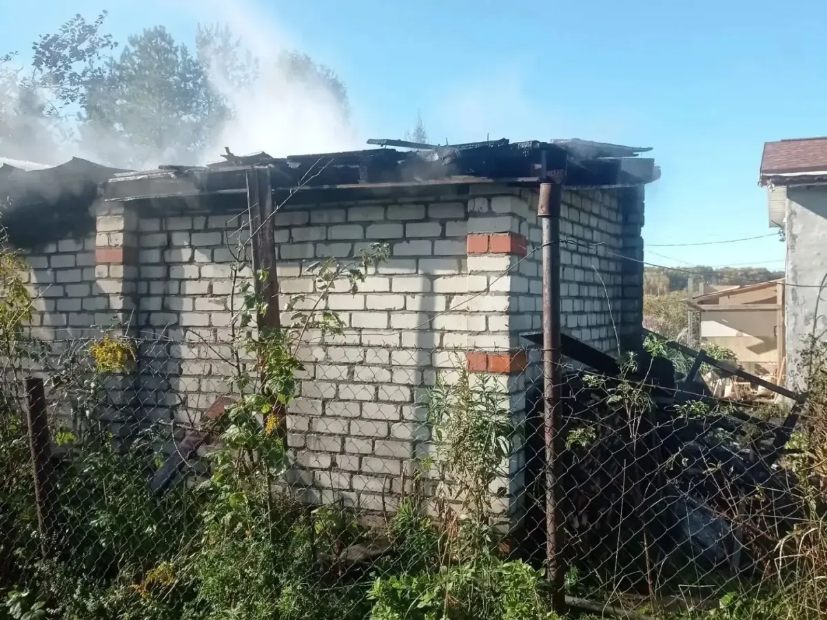 В Кстовском районе произошли два пожара: сгорели постройка, дом и баня