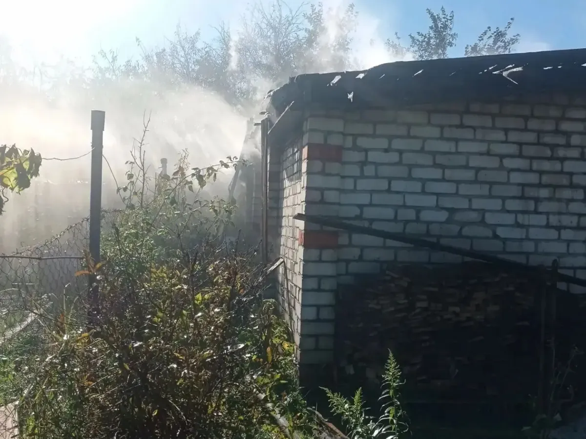 В Кстовском районе произошли два пожара: сгорели постройка, дом и баня