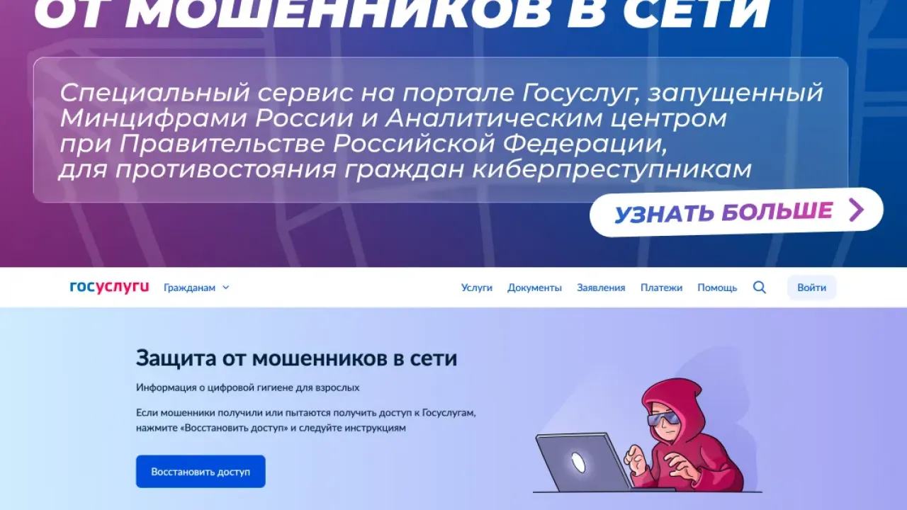 На Госуслугах заработал сервис «Защита от мошенников в сети» — Нижний Новгород Сейчас