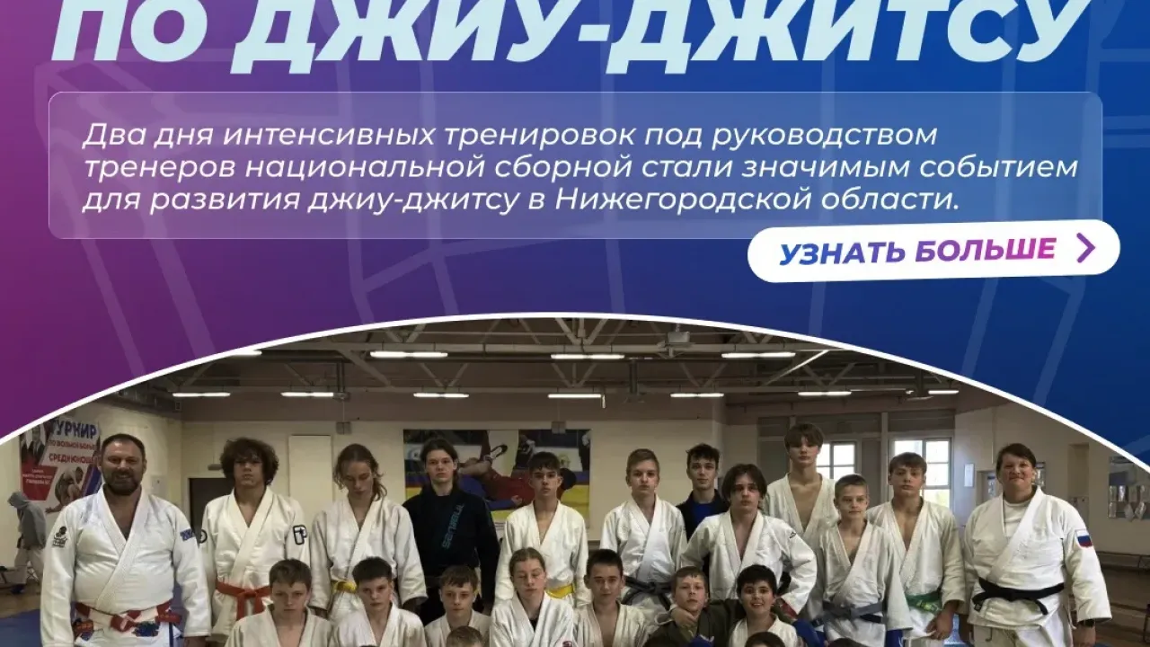 В Нижнем Новгороде прошел семинар тренеров сборной России по джиу-джитсу — Нижний Новгород Сейчас