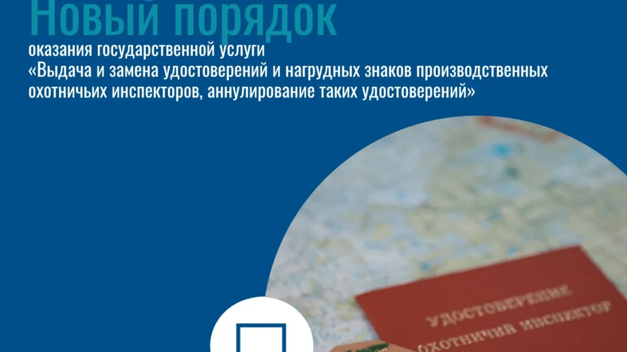 В Нижегородской области обновили регламент выдачи удостоверений производственных охотничьих инспекторов — Нижний Новгород Сейчас