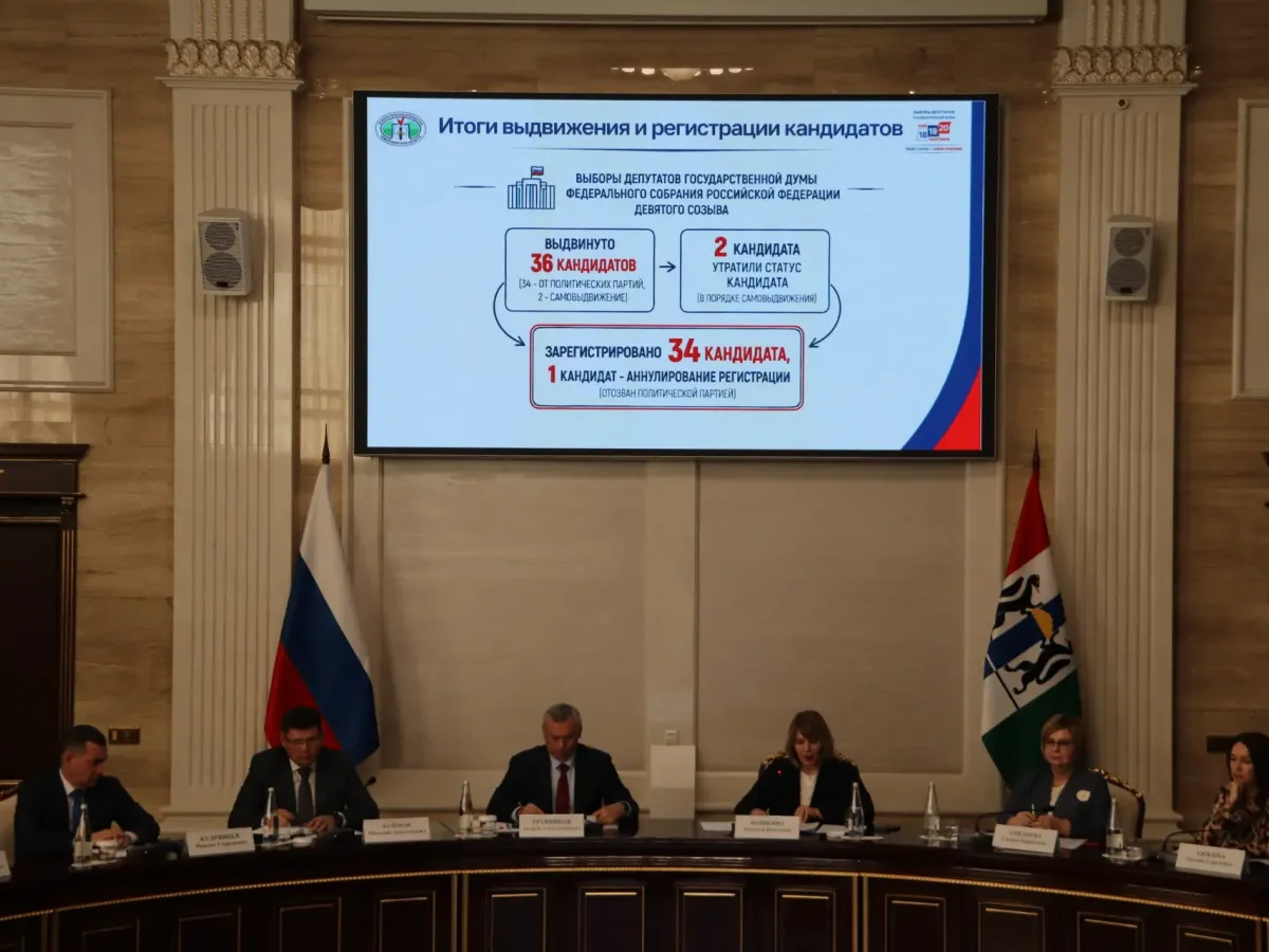 В Новосибирской области обсудили готовность к единому дню голосования