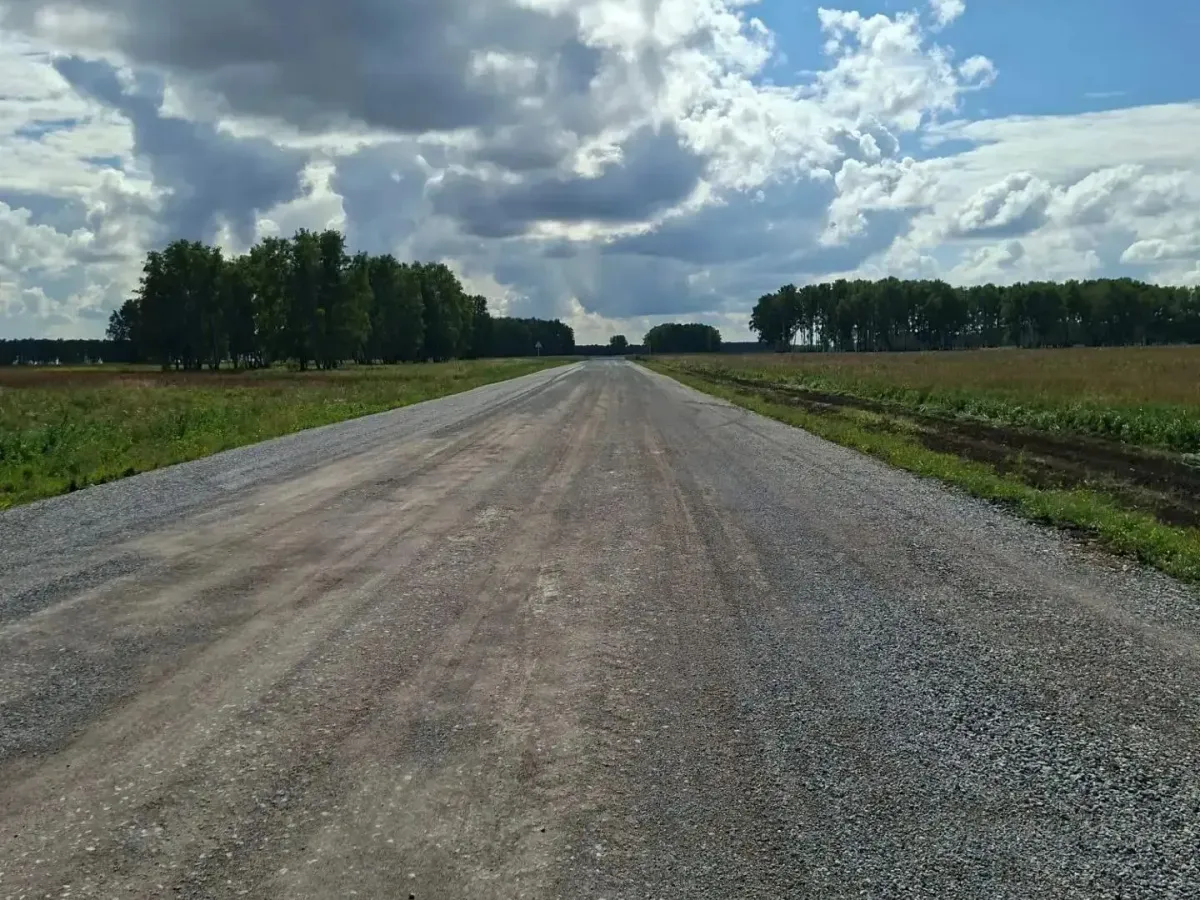 На Старом Московском тракте отремонтировали два участка дороги общей протяженностью 7 км
