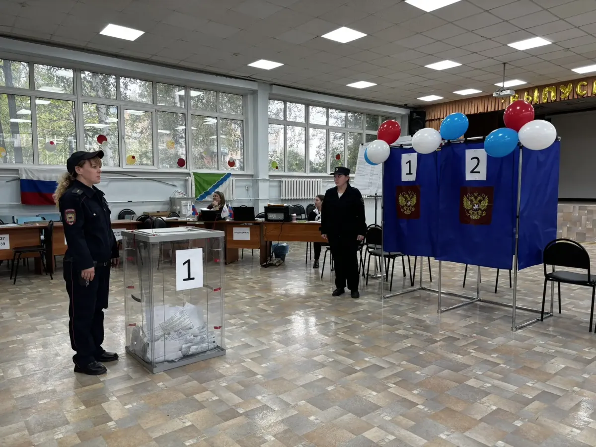 В Новосибирской области полиция обеспечила порядок в дни Единого дня голосования