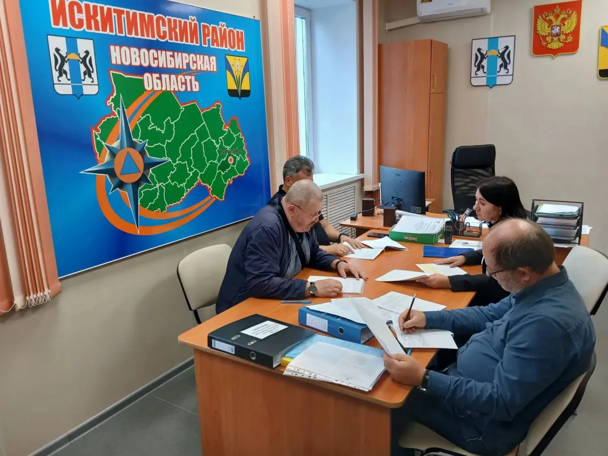 В Искитимском районе прошли учения по переводу гражданской обороны на военное время