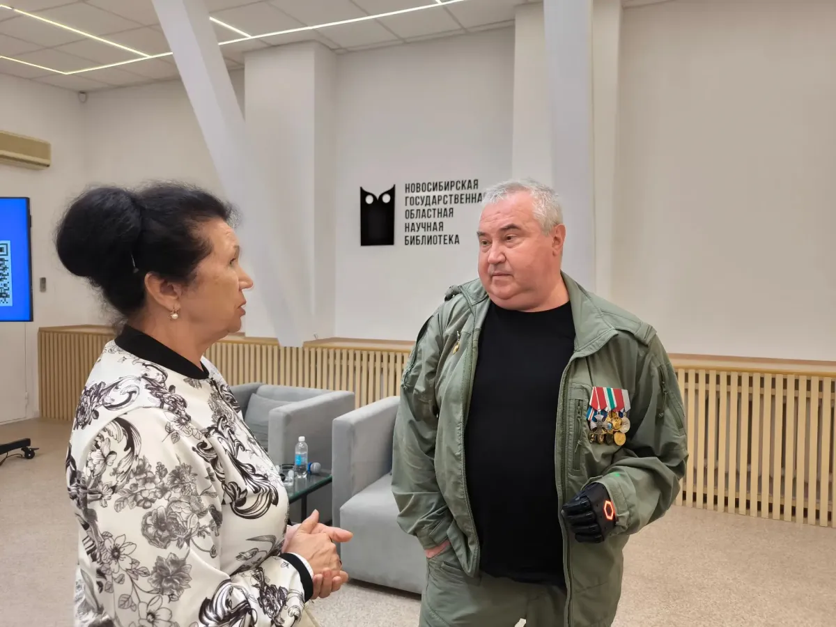 В новосибирской библиотеке прошла встреча с журналистом Алексеем Ивлиевым