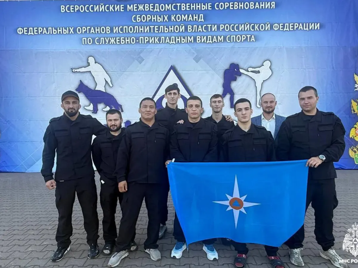 Новосибирский пожарный выступил за сборную МЧС России на всероссийских соревнованиях