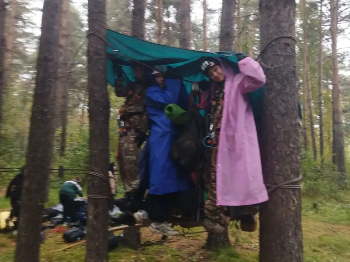 В Бердске на «Школе безопасности» прошёл этап поисково-спасательных работ