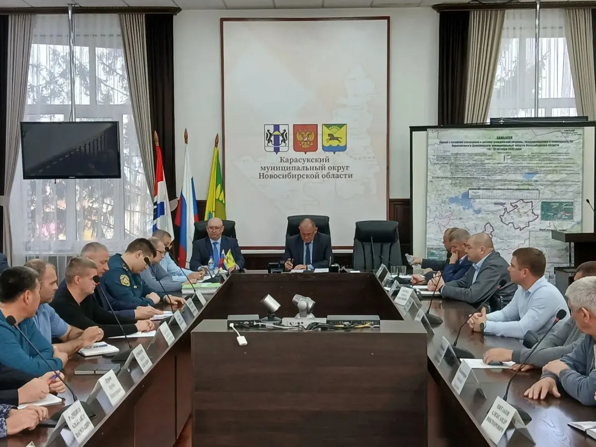 В Карасукском округе прошли учения по гражданской обороне