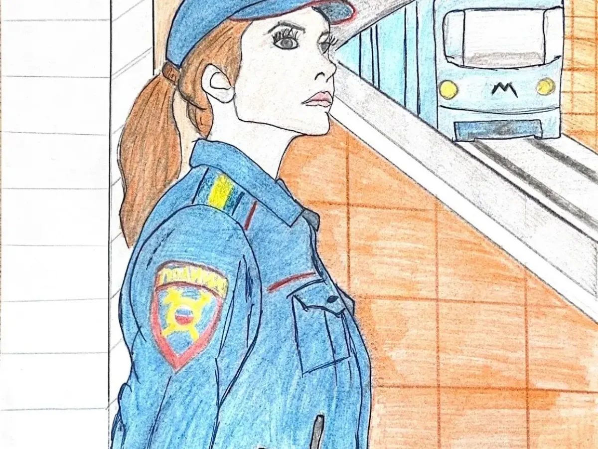 В Новосибирской области подвели итоги этапа конкурса детских рисунков о работе родителей в полиции