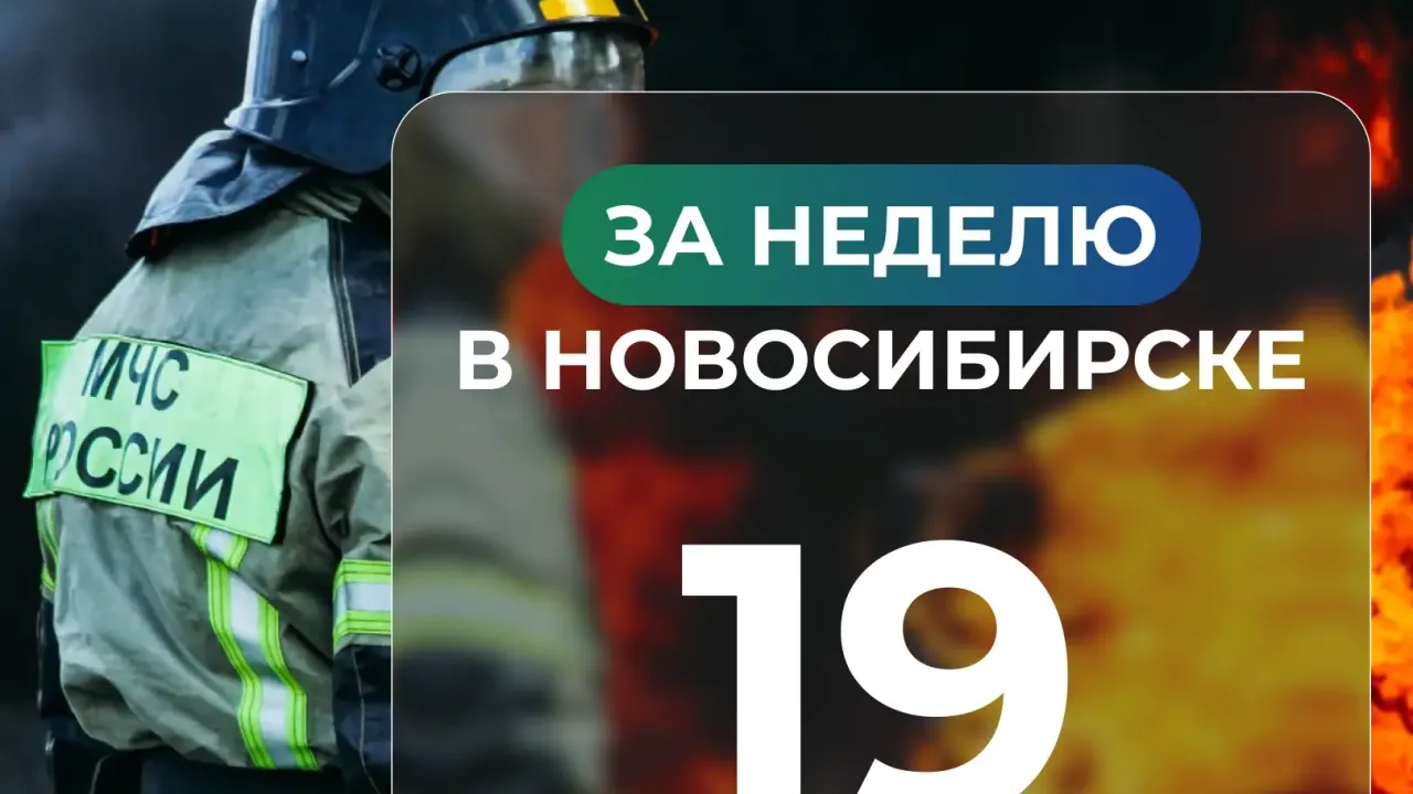За неделю в Новосибирске произошло 19 пожаров — Новосибирск Сейчас