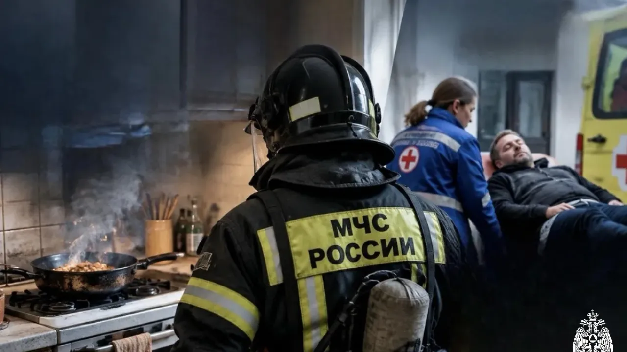 В Бердске пожарные эвакуировали мужчину из-за подгорания продуктов в квартире — Новосибирск Сейчас