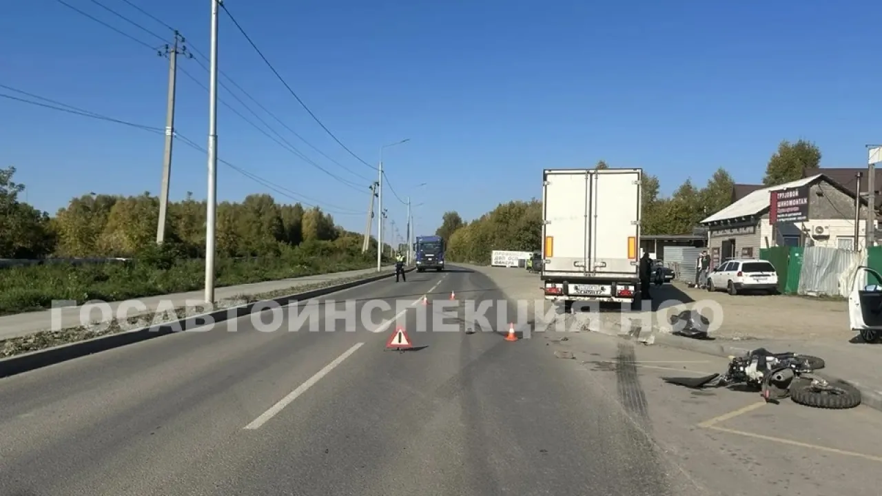 В Калининском районе Новосибирска в ДТП погиб мотоциклист — Новосибирск Сейчас