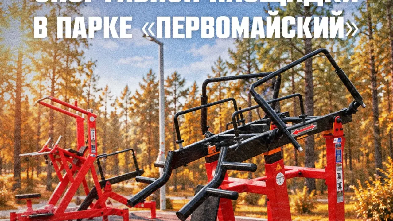 В парке «Первомайский» откроют новую спортивную площадку — Новосибирск Сейчас
