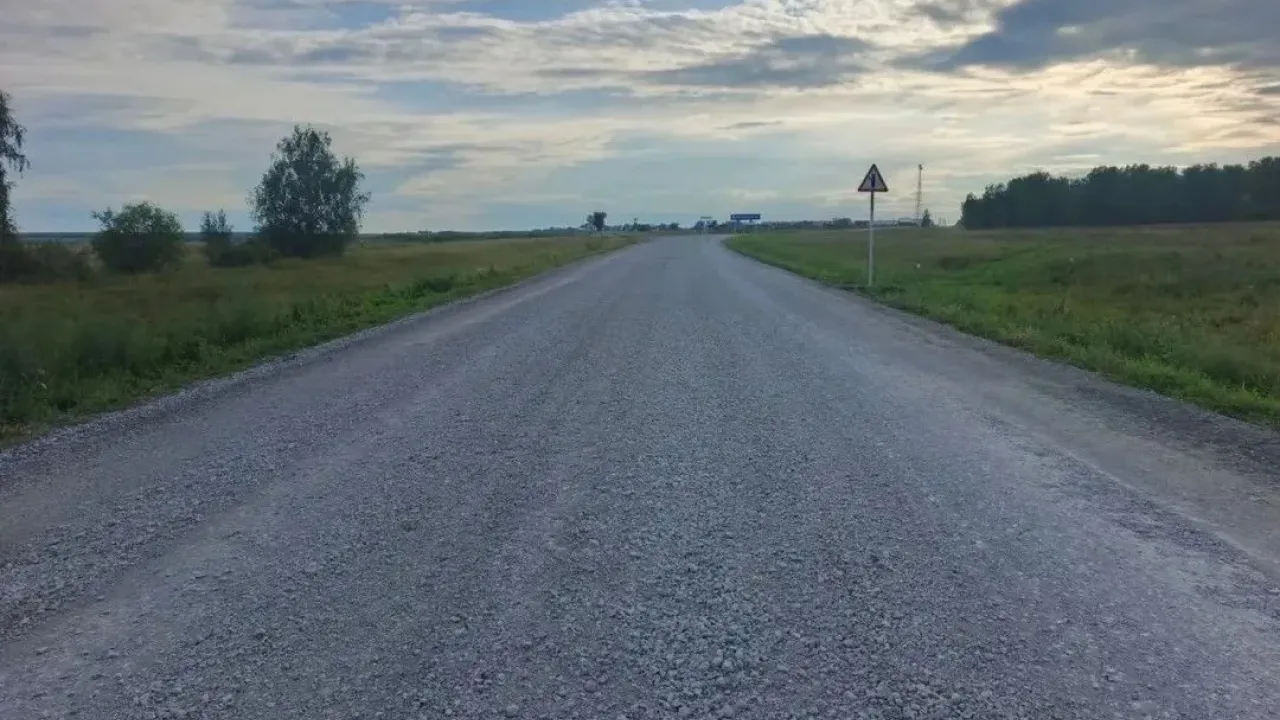 В Венгеровском районе завершили ремонт участка Старого Московского тракта — Новосибирск Сейчас