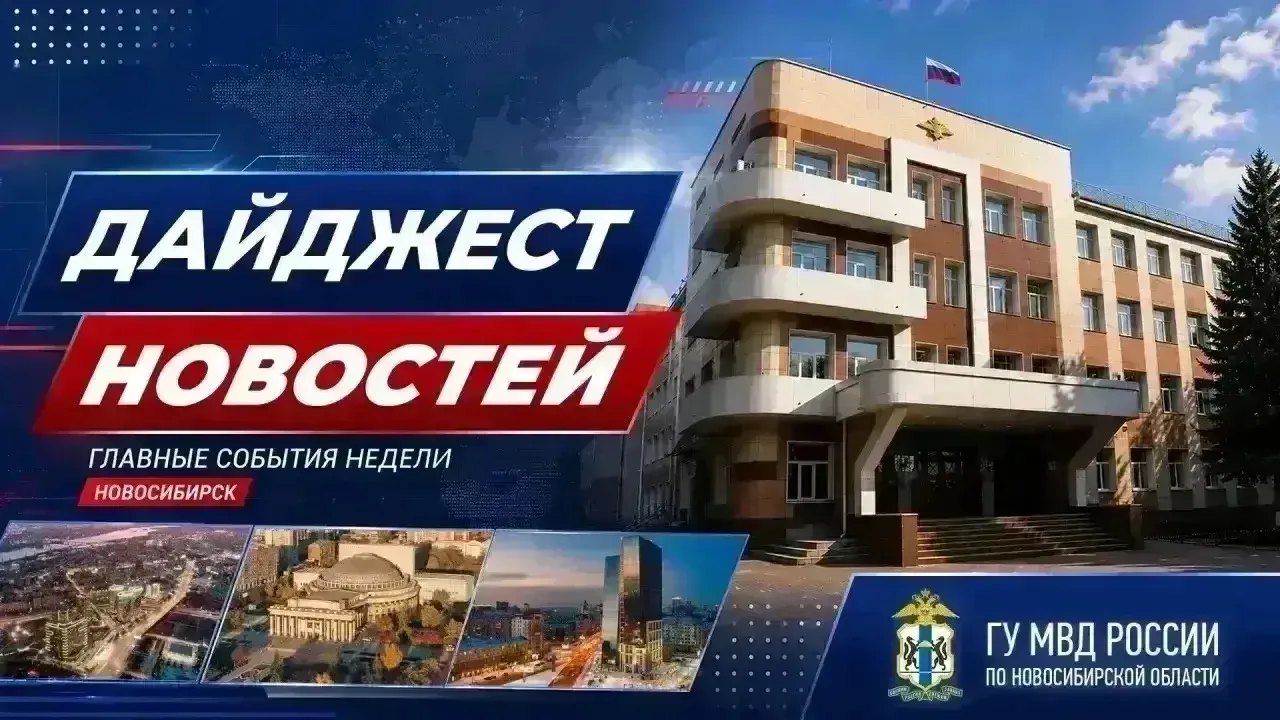 Полиция54 опубликовала топ-новости за прошедшую неделю в Новосибирске и области — Новосибирск Сейчас