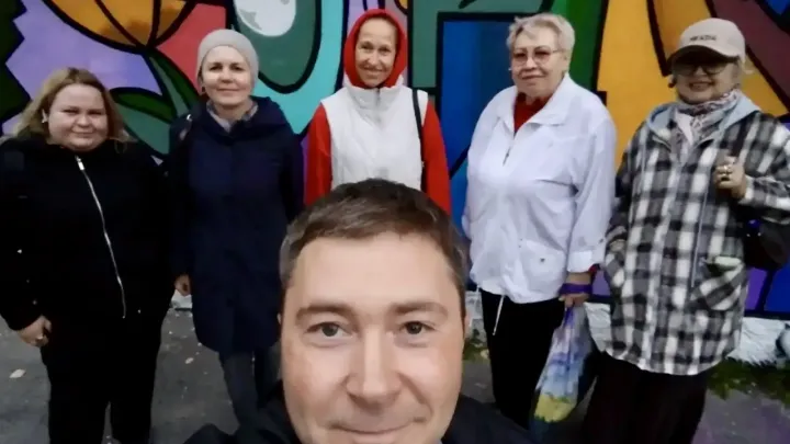 В Обнинске прошла экскурсия по объектам уличного искусства