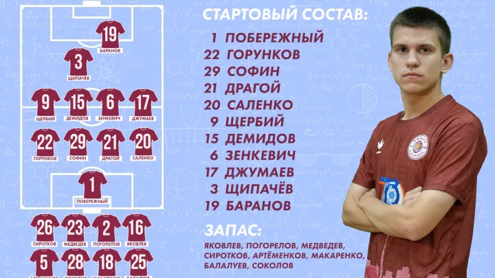 Определён состав на матч с «Авангардом»