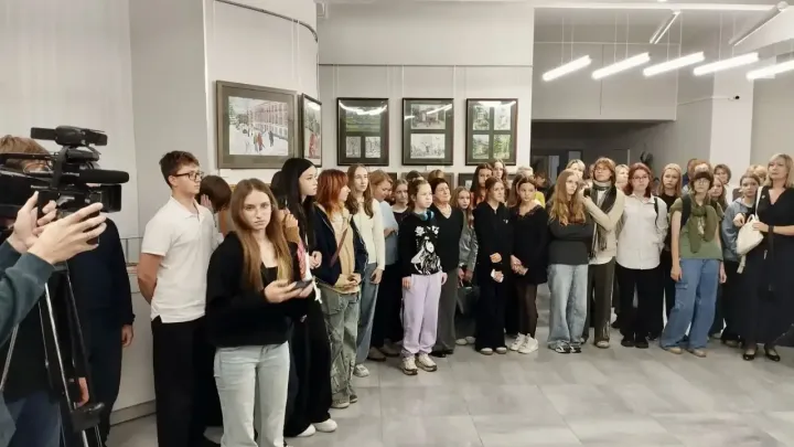 В Обнинске открылась выставка учащихся детской художественной школы — Настоящий Обнинск