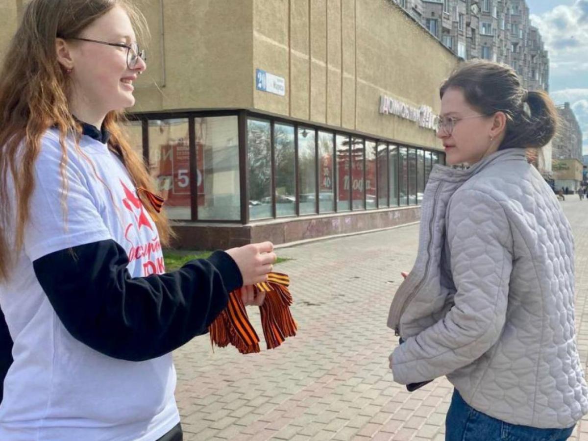 В Обнинске стартовала акция «Георгиевская ленточка» — Настоящий Обнинск