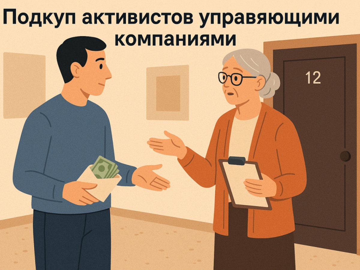 Осторожно: подкуп активистов при смене управляющей компании — Настоящий Обнинск
