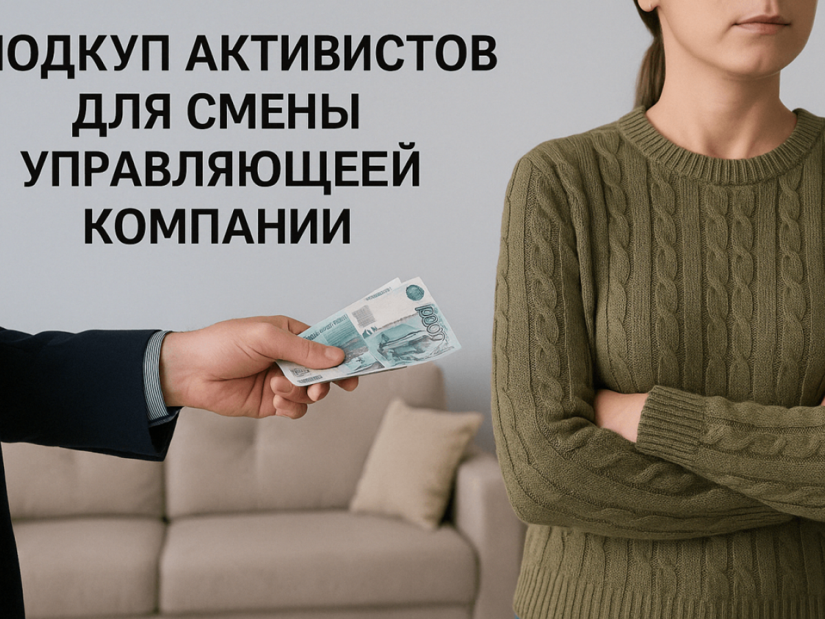 Осторожно: подкуп активистов при смене управляющей компании — Настоящий Обнинск