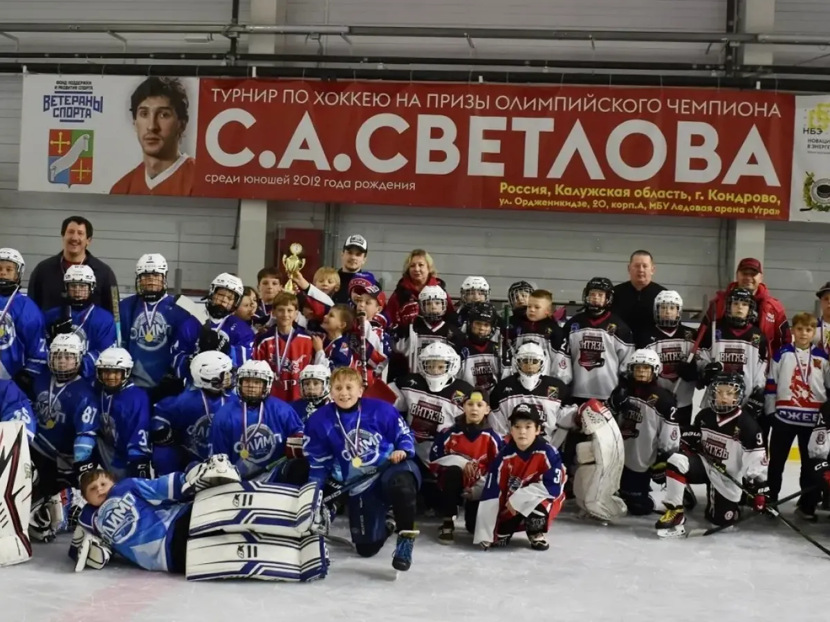 Хоккеисты «Олимпа 2016» выиграли турнир «ICE START» в Кондрово