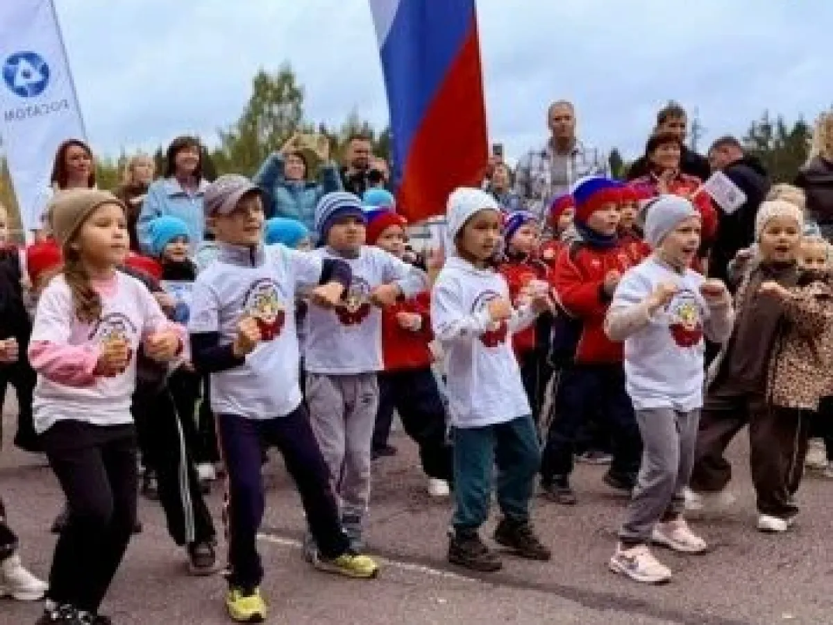 В Обнинске 250 детей вышли на старт городского легкоатлетического кросса