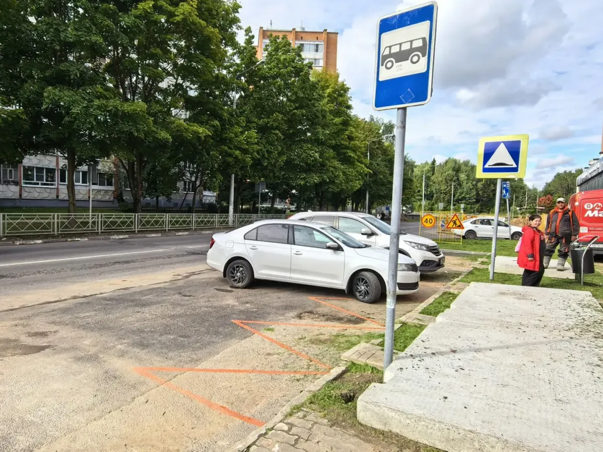 В Обнинске временно перенесли остановку общественного транспорта на улице Калужской