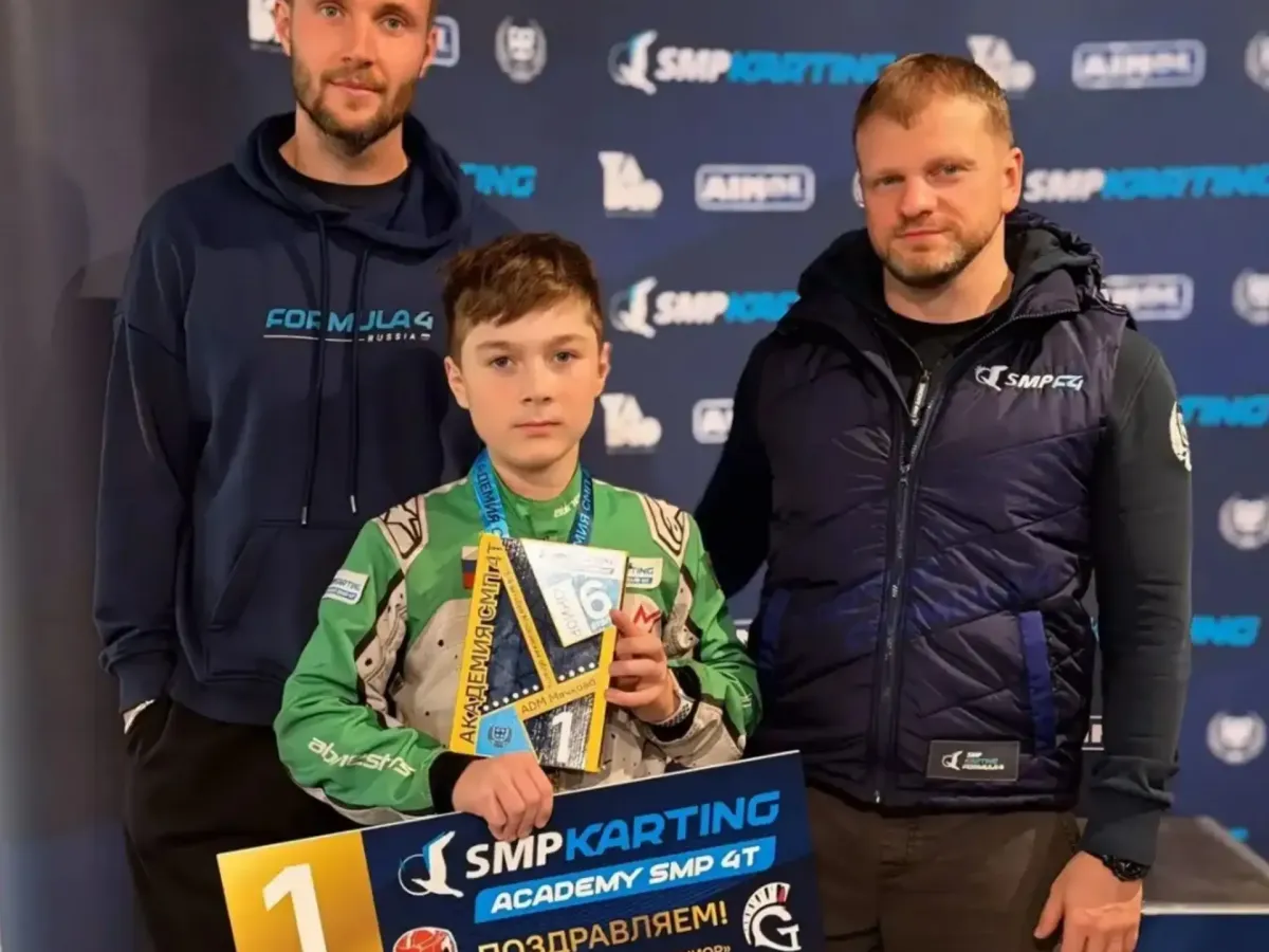 Обнинский картингист Михаил Каминский стал чемпионом «Академии СМП 4Т»