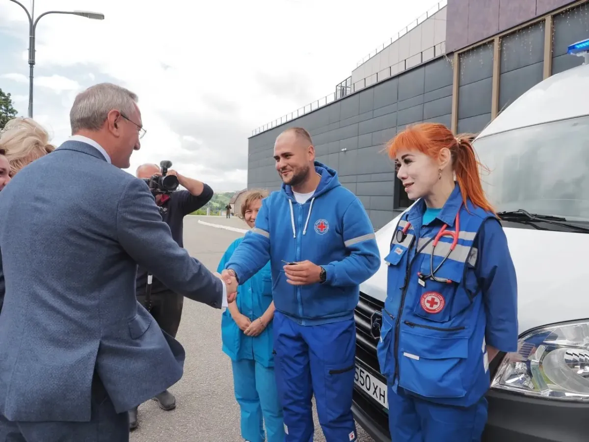 Региональный центр скорой помощи получил еще три новых автомобиля