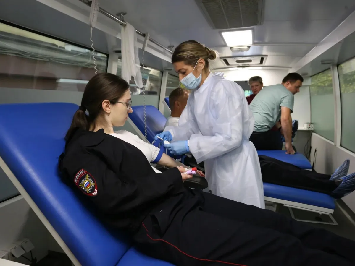 В Калужской области более 60 человек сдали кровь в рамках акции МВ?