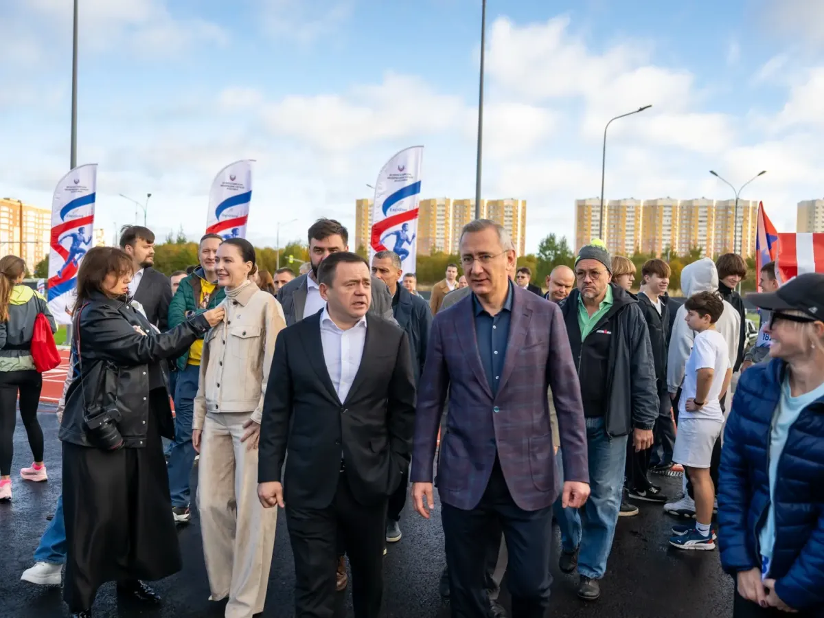 В Заовражье открыли всесезонный беговой центр для бесплатных тренировок