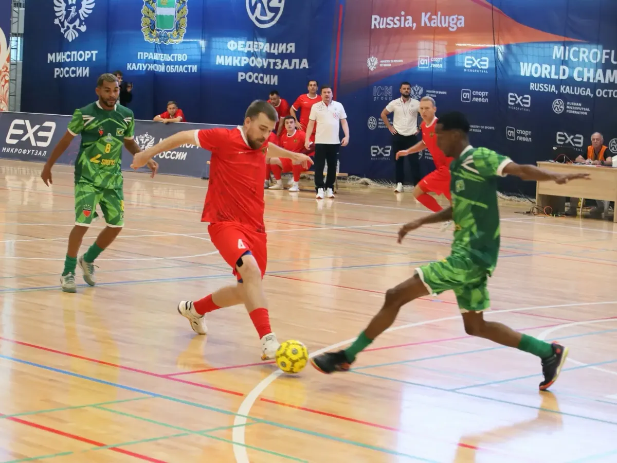 В Калуге стартовал первый в истории чемпионат мира по микрофутзалу